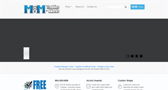 Desktop Screenshot of mmawards.com